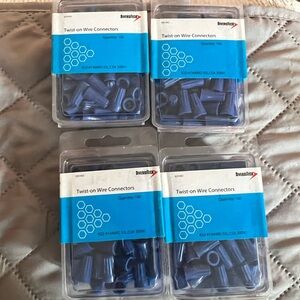 4-boxes of Twist-on Wire Connectors